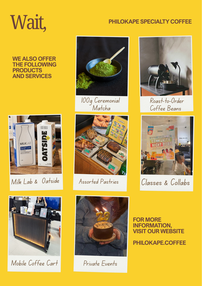 PHILOKAPE MENU