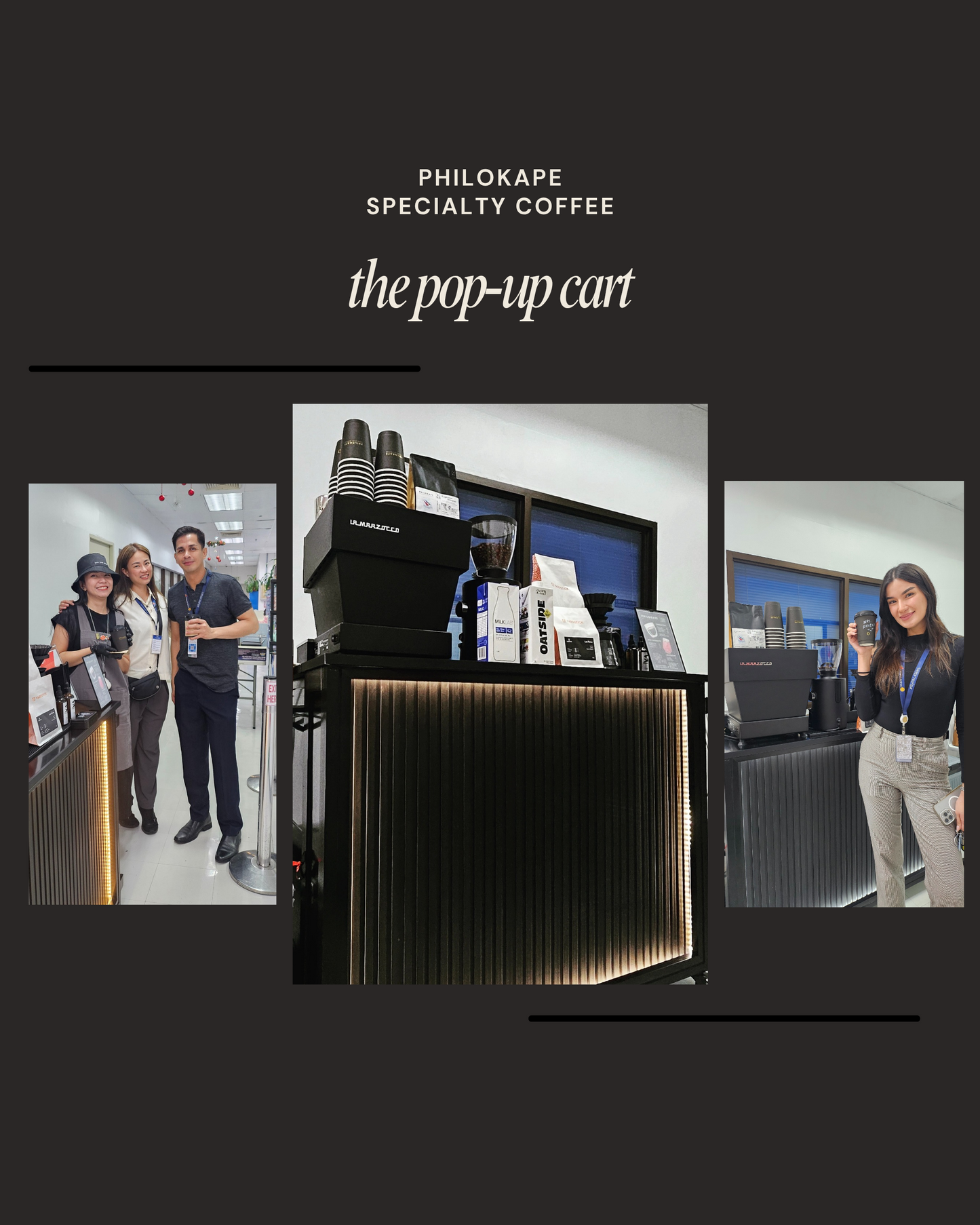 FOR 100 PAX | EVENT POP-UP COFFEE